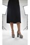 Women's Cross Platform Heelled Evening Shoes