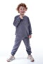 Embossed Lettering Soft Tracksuit Set 2 Yarns – Comfortable and Soft Fabric - 7