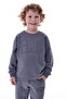 Embossed Lettering Soft Tracksuit Set 2 Yarns – Comfortable and Soft Fabric - 5