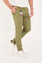 Men's Slim Fit Slim Fit Stretch Fabric Cotton Stretch Chino Canvas Trousers Khaki - 5