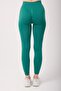 Aura model high waist gathering detail seamless leggings - 8