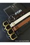 4-Piece Basic Women's Belt with Antique Buckle, Jacket Belt, Dress Belt, Shirt Belt
