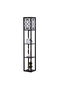 Nordic Modern Bedroom linen cover Standing Floor vertical lamp With 9W bulb