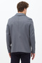 Fred Men's Anthracite Italian Cut S Slim Fit Spring-Autumn Trench-Coat-Coat - 8