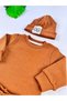 3-Piece Camisole Beret Cotton Unisex Baby Kids Set - 3