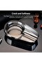 Glass Ashtray, Modern Tabletop Cigar Ashtray (Black) - 4
