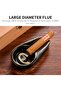 Cigar Ashtray and Cigar Cutter Set, Portable Ceramic Ashtray with Guillotine, V-Cutter an - 7