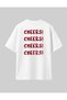 Martini Cocktail Cheers Printed Oversized Unisex 100% Cotton Retro T-Shirt T-Shirt - 4