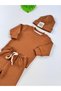 3-Piece Camisole Beret Cotton Unisex Baby Kids Set - 2
