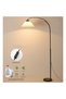 Pleated Nordic Retro Floor Lamp for Living Room Study Bedroom w/ 12W Remote & Bulb - 4