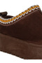 Women Embroidered Platform Classic Slip-On in Brown - 5