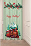 Christmas Pine Tree Christmas Tree Snow New Year Christmas Patterned Specially Designed Digital Printed Background Curtain