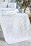 3-Piece Footprint Curl Foot Towel Set 250 Grams - Mat Bathroom Set (3 Pieces) - 2