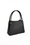Black - Black Monogram Women's Handbag Sp1254 - 4