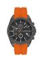 Orange Silicone Cord Men's Wristwatch Lm.1.2300S.5