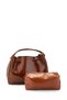 Ruched Detail Yavru Çantaı Elin Women's Crossbody Bag Brown - 5