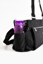 Waterproof Fabric Multi-Compartment Women's Shoulder Bag - 6