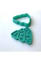 Christmas Tree Cookie Mold and Stamp Set |   Pom-Pom Pine Tree |   Winter Themed Party |   Sugar Paste - 6