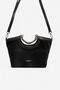 Black - Black Suede Women's Handbag Sp1189 - 5