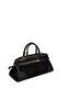 Black - Black Suede Women's Handbag Sp1260 - 2
