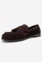 Lupen Brown Suede Tasseled Genuine Leather Women's Loafer Shoes - 4