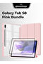 Magnetic Premium Case with Tempered Glass for Samsung Tab S8
