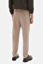 Ds Damat Comfort Fit Mink Corded Fabric Velvet Fabric Trousers - 4