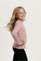 Girls Long Sleeve Ribbed Blouse / Comfortable and Stylish Design / with Different Color Options - 3
