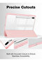 Magnetic Premium Case with Tempered Glass for Samsung Tab S8 - 6