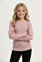 Girls Long Sleeve Ribbed Blouse / Comfortable and Stylish Design / with Different Color Options