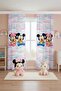Cloudy Mickey and Minnie Patterned Children's Baby Room Background Curtain (Single Panel Pricing) - 3