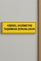 Sign from the Warning Signs Series,'Personal Dose Meter Must Be Carried', 30 cm X 10 cm – Forex