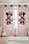 Patterned Children's Baby Room Background Curtain with Pink Skirt (Single Wing Pricing)