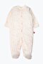 Gloves and Booties Overalls 2-Piece (Cute Bunny) Beige - 3