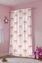 Pink Striped Bows Patterned Children's Baby Room Background Curtain (Single Wing Pricing) - 4