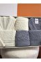 Su Yolu 8 Piece Family Bathrobe Set Cream - Light Gray - 2