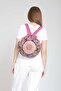 Fargin Ethnic Authentic Bohemian Round Embroidered Backpack Daily Travel Backpack - 5