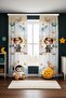 Astronaut Exploring Patterned Children's Baby Room Background Curtain (Single Panel Pricing) - 2