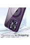 Magnetic Case for iPhone 14 Pro Max 6.7-Inch, MagSafe Compatible, Shockproof Clear Back (Deep - 5