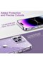 Glitter Case for iPhone 14 Pro 6.1-Inch, Bling Sparkle Shockproof Bumper Cover (Clear) - 7