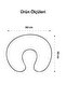 Breastfeeding Pillow, Large Size Baby Support Cushion with Washable Zipper, 100% Cotton Maternity Support - 3
