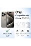 URBAN Magnetic Case for iPhone 15 Pro, Natural Titanium | Compatible with MagSafe, Solid Color Matt - 2