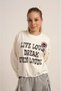 7863 Girl's Two-Ply Sweat - 2