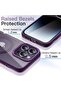 Magnetic Case for iPhone 14 Pro Max 6.7-Inch, MagSafe Compatible, Shockproof Clear Back (Deep - 6