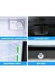 40L Glass Door Beverage Cooler with Key Lock for Bed Room, Zero Noise, Thermoelectric, No Compressor - 7