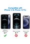 Screen Protector for iPhone 12/12 Pro 6.1-Inch, Tempered Glass Film, 3-Pack - 2