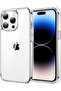 Case for iPhone 14 Pro 6.1-Inch, Non-Yellowing Shockproof Clear Bumper