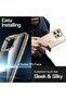 Case for iPhone 16 Pro 6.3-Inch Non-Yellowing Shockproof Clear Back (Desert Titanium) - 6