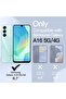 Matte Case for Samsung Galaxy A16 5G/4G 6.7-inch, Frosted Translucent Back (Light Gray) - 2