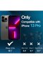 3-in-1 Matte Case for iPhone 13 Pro 6.1-inch with 2-Pack Tempered Glass Protectors - Black - 2
